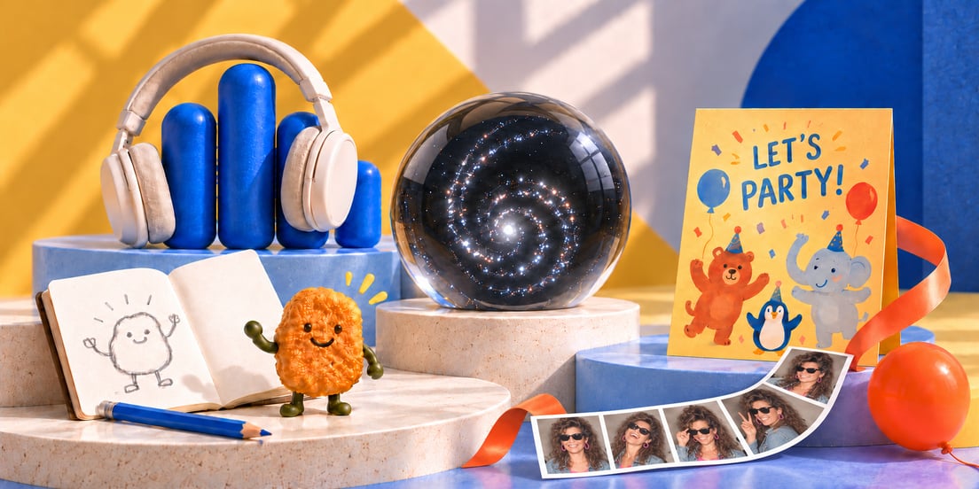 New ways to create and explore, including retro photo portraits