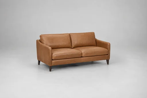 Source 2 for Furniture placement: camel two seat sofa.