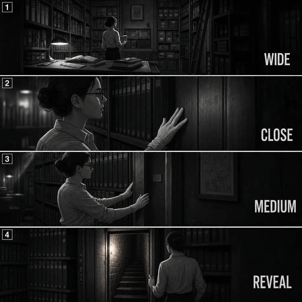 Step 3: Review the refined storyboard.