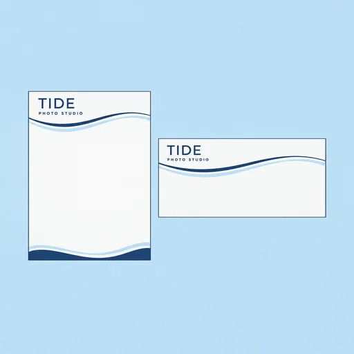 Source 1 for Letterhead & stationery set: tide stationery.