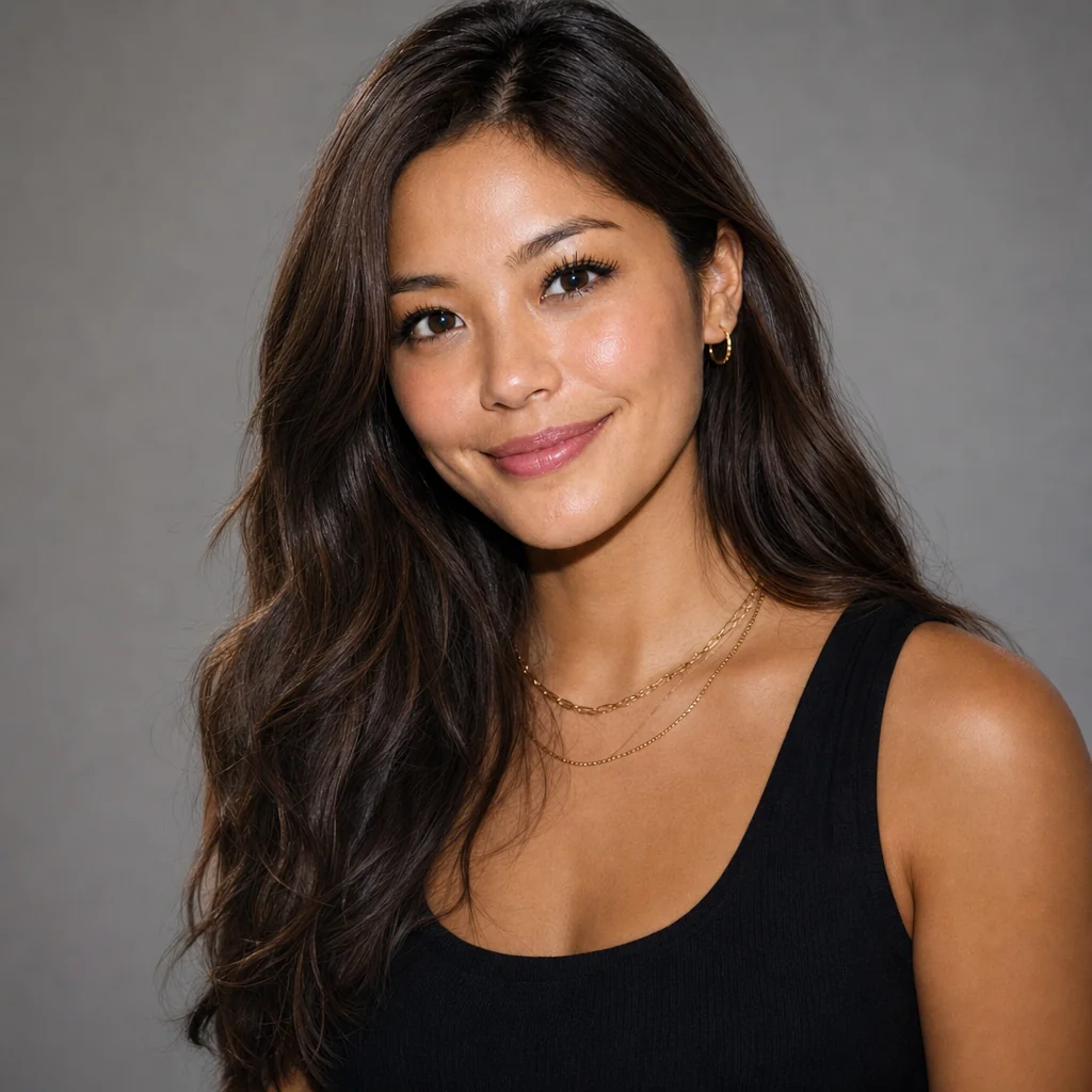 Actor headshot of the selected original catalog person (example-a), with natural studio lighting.