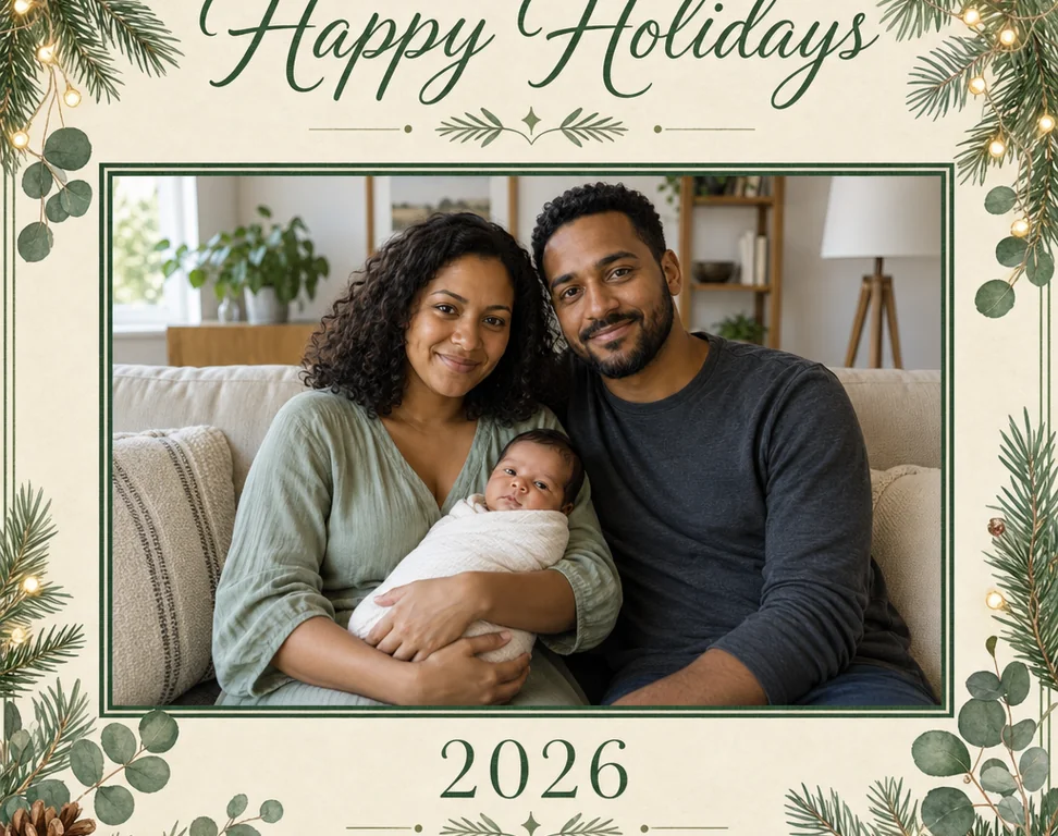 Actual accepted holiday-greeting-card example-a result.