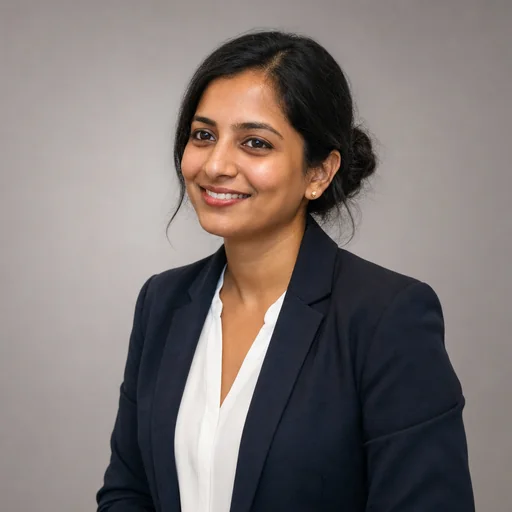 Career headshot of the selected original catalog person (example-d), with natural studio lighting.