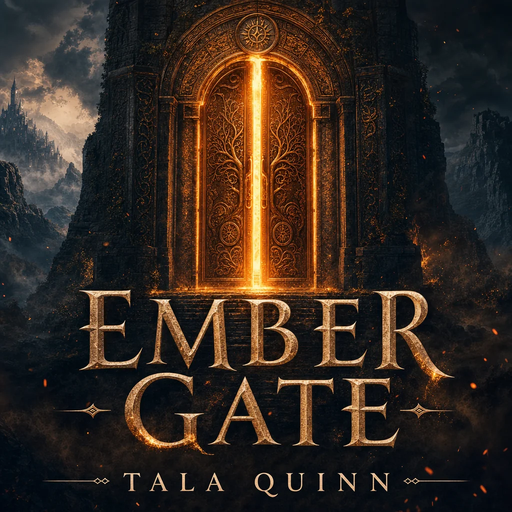 EMBER GATE and TALA QUINN book cover.