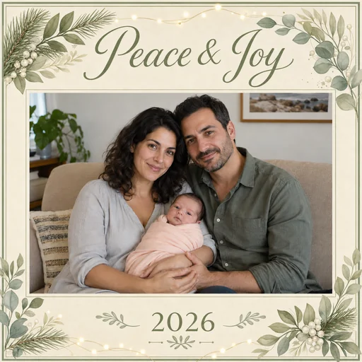 Actual accepted holiday-greeting-card example-e result.