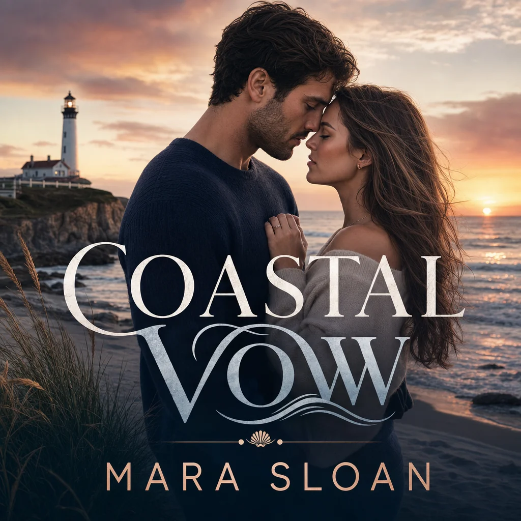Exact COASTAL VOW and MARA SLOAN book cover.