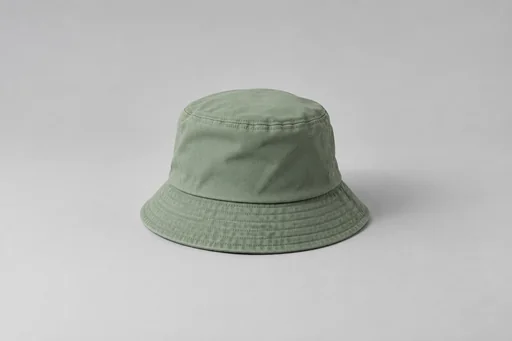 Source 2 for Virtual clothing try-on: sage bucket hat.