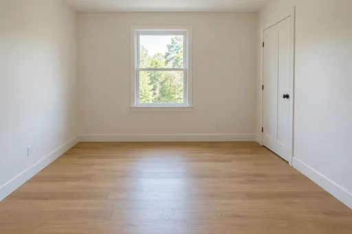 Source 1 for Virtual staging: empty room oak closet.