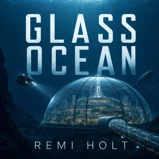 GLASS OCEAN and REMI HOLT book cover.
