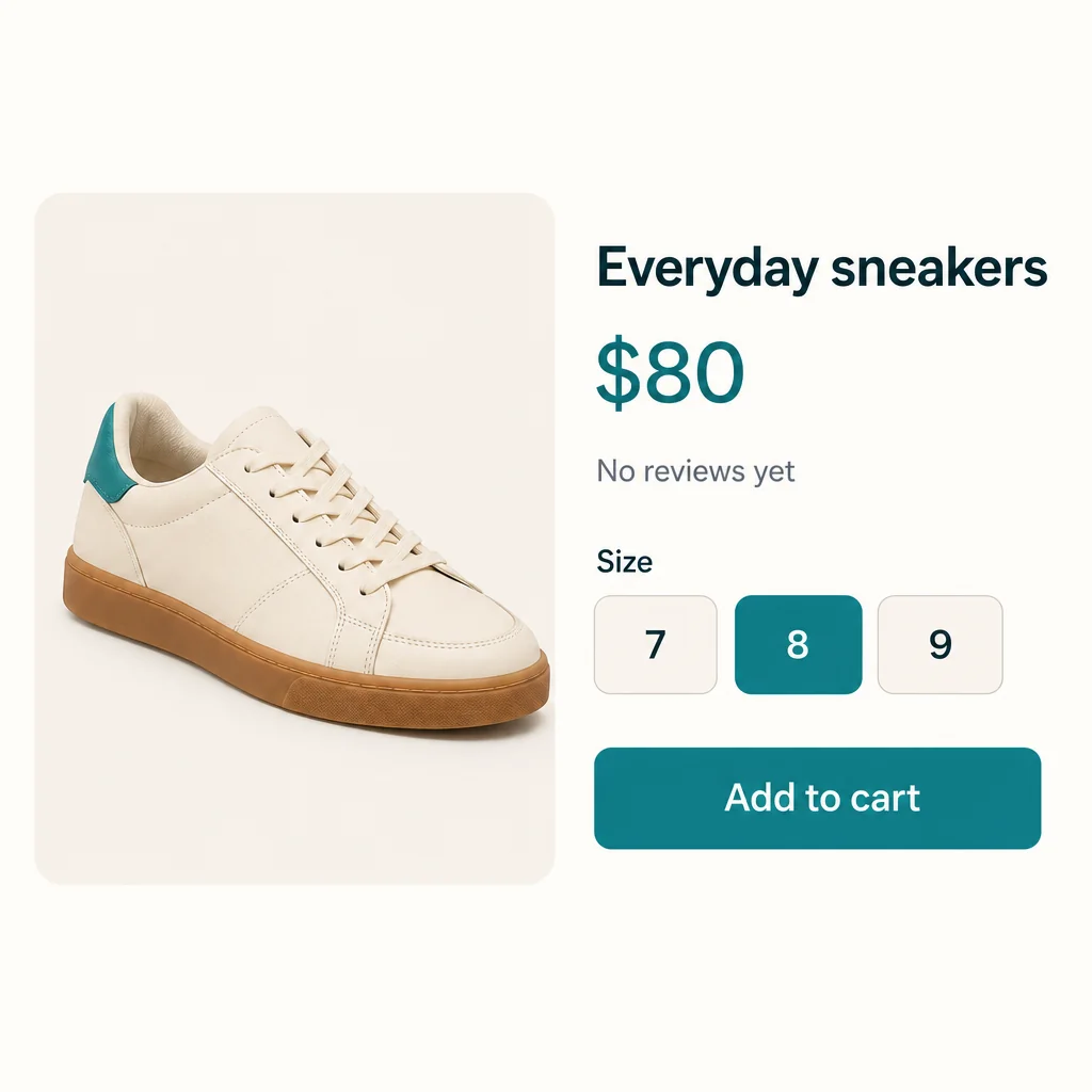 Step 3: Review the refined product page.