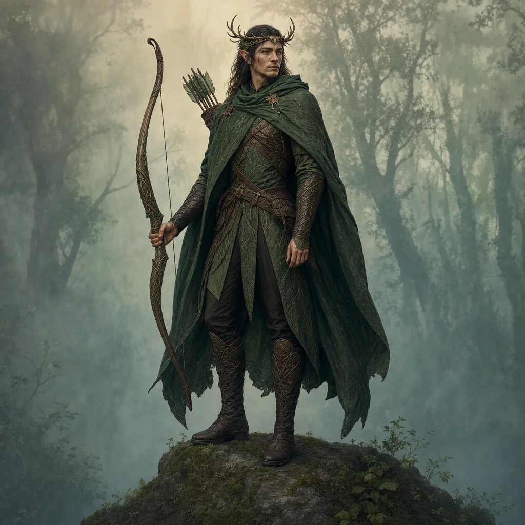Step 3: Review the refined fantasy character.