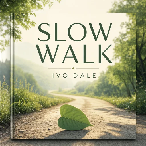 SLOW WALK by IVO DALE with a broad path and one green foreground leaf.