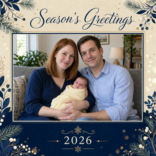 Actual accepted holiday-greeting-card example-b result.